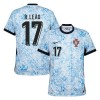 Camiseta de fútbol Portugal R. Leao 17 Segunda Equipación Euro 2024 - Hombre